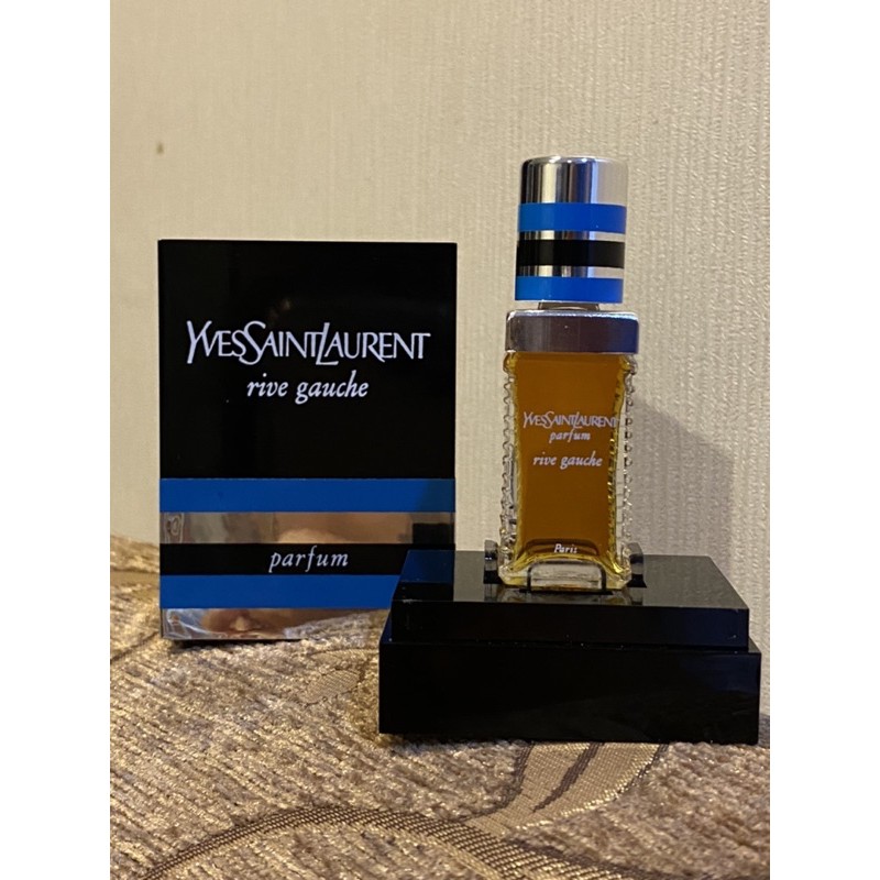 Yves Saint Laurent Rive Gauche parfum 7.5 ml Original case INB REF.20977  Vintage and Discontinued. | Shopee Thailand