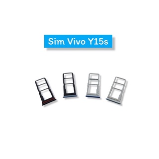 Sim Vivo Y15s ถาดซิมนอก ถาดซิม ถาดซิมโทรศัพท์ ถาดซิมมือถือ วีโว่ วาย15เอส vivo Y15s ถาดซิมY15s ถาดซิมวีโว่พร้อมส่ง