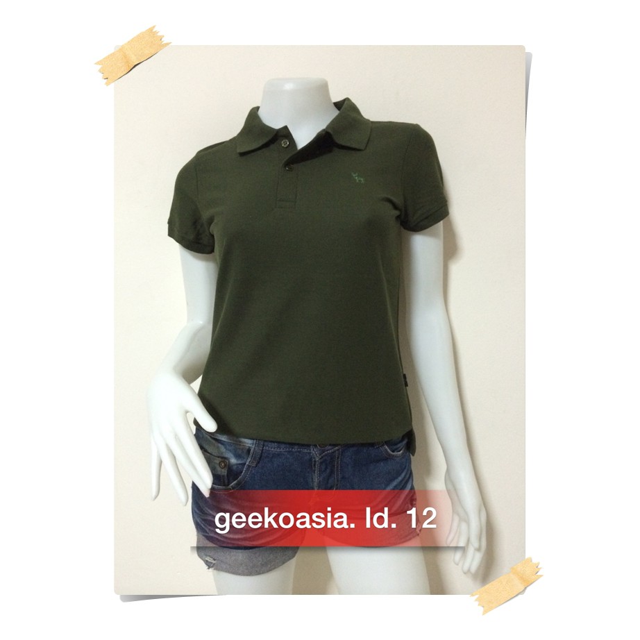 เสื้อโปโล-geeko-ตรากวาง-สีขี้ม้า