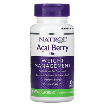 พร้อมส่ง-natrol-acaiberry-diet-acai-amp-green-tea-superfoods-60-เม็ด