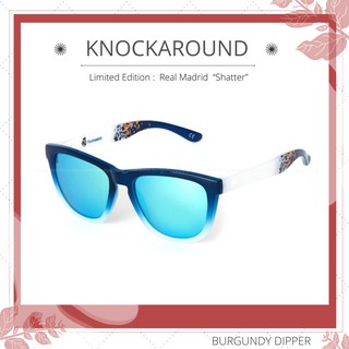 แว่นกันแดด Knockaround : Limited Edition Premiums : Real Madrid “SHATTER”