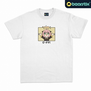 เสื้อยืดผู้ Bearstix - Anya Forger Tshirt - Peanut Shirt - SPY X Family Tshirt - Anime Eid Shirt - เสื้อยืด สําหรับทุกเพ