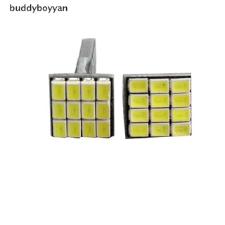 Bbth หลอดไฟเลี้ยวรถยนต์ LED T10 3020 12 SMD สีขาว 2 ชิ้น