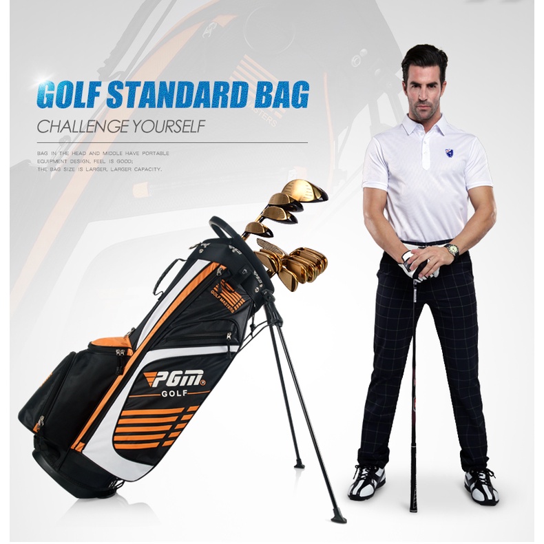 11golf-ถุงกอล์ฟ-ขาตั้ง-pgm-qb027-ใส่ไม้กอล์ฟได้-13-ไม้-stand-golf-bag