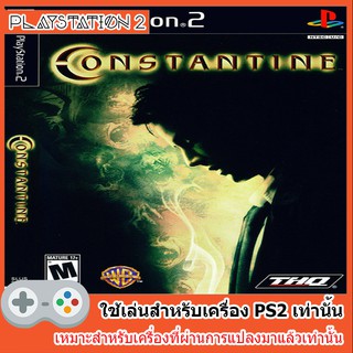 แผ่นเกมส์ PS2 - Constantine