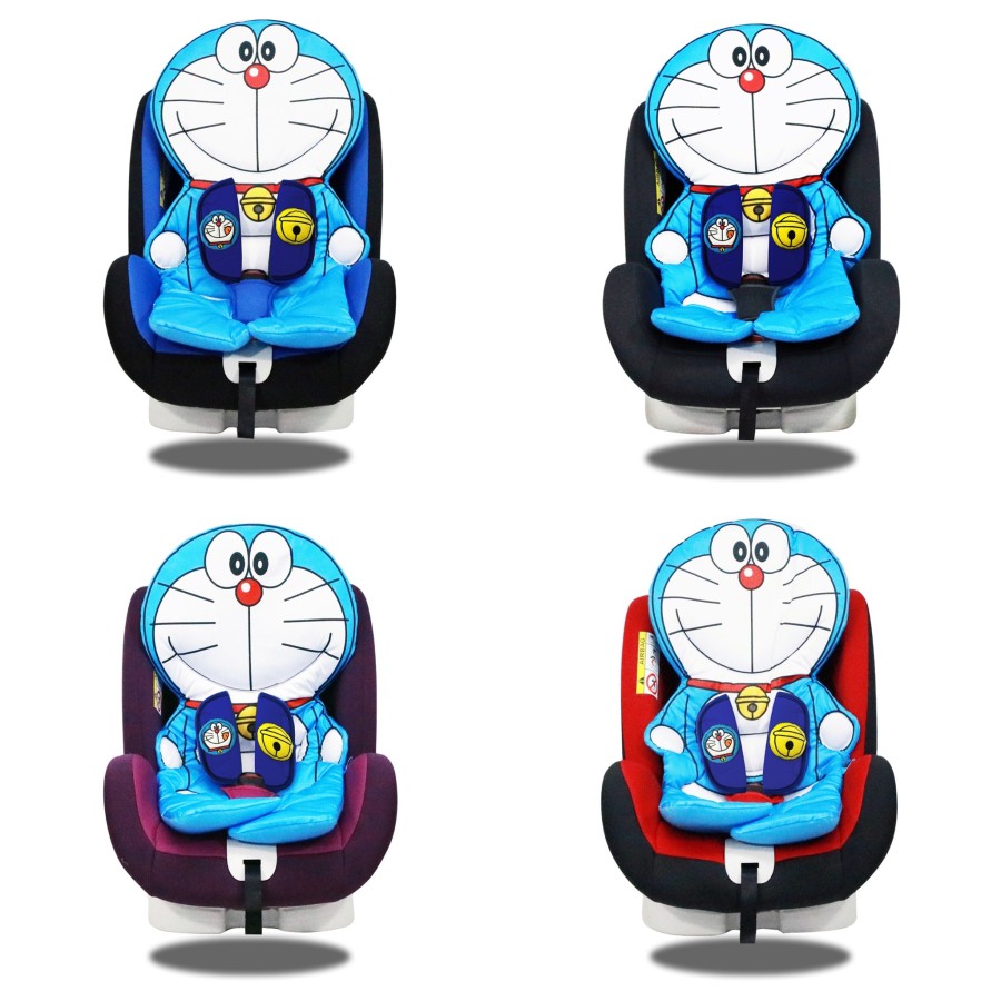 คาร์ซีท-ปรับหมุนได้-360-องศา-สีเทา-โดเรม่อน-doraemon-เบาะนิรภัย-baby-carseat-360