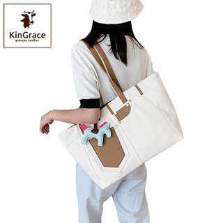 KinGrace-กระเป๋าผ้าสะพายข้าง กระเป๋าแฟชั่น แต่งกระเป๋ากางเกง ผ้าแคนวาส พร้อมส่งจากไทย รุ่น QX-1218
