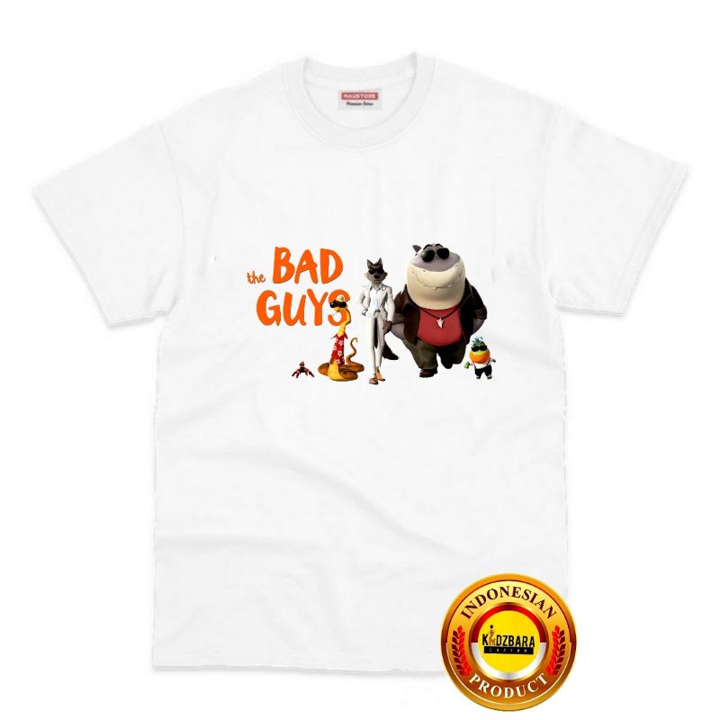 เสื้อยืด-พิมพ์ลาย-the-bad-guys-สําหรับเด็ก