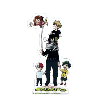 โมเดลฟิกเกอร์อะคริลิค รูปการ์ตูน boku no My Hero Academia Todoroki Midoriya Bakugou Aizawa Uraraka