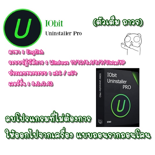 iobit-uninstaller-pro-โปรแกรมถอนการติดตั้งโปรแกรมอื่นๆ-ที่ไม่จำเป็น