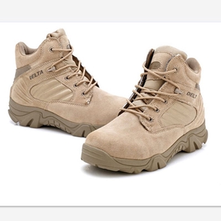 ภาพหน้าปกสินค้าMen\'s Military Tactical Boots Hiking Desert Combat Travel Shoes ที่เกี่ยวข้อง