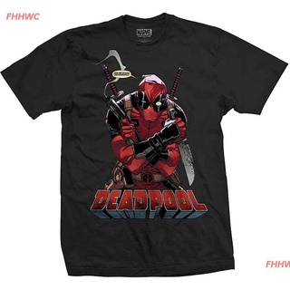 FHHWC 2022 Marvel Deadpool Mens Dead Red Aop T-Shirt เสื้อยืดพิมพ์ลาย ความนิยม Unisex sale