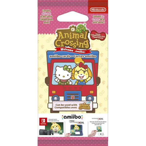 ภาพหน้าปกสินค้าพร้อมส่ง   NSW ANIMAL CROSSING: NEW LEAF + SANRIO AMIIBO CARD (เกม Nintendo Switch ) จากร้าน classic.gshop บน Shopee