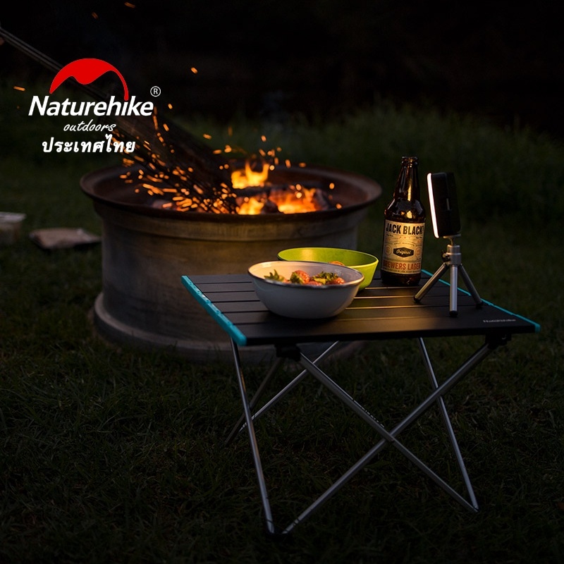 naturehike-โต๊ะอลูมิเนียมพับเก็บง่ายน้ำหนักเบา-naturehike-aluminium-folding-table-ft08-ออกใบกำกับภาษีได้