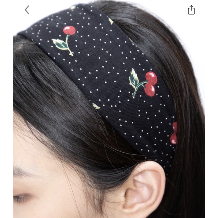 พร้อมส่ง Brandy Melville Cherry Headband 🍒 ที่คาดผม ลายเชอรรี่ แบรนดี้