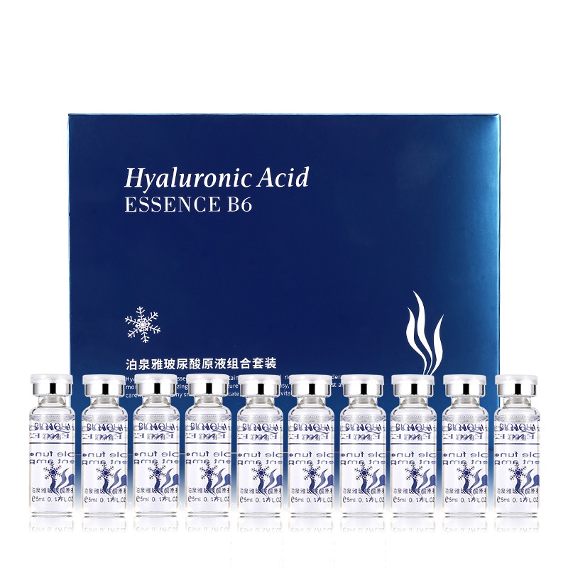 เอสเซนส์ กรดไฮยาลูโรนิก Bioaqua hyaluronic acid essence b6 บรรจุ เซตละ 5 ml.x 10 ขวด Shopee