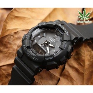 G-shock Casio ของแท้ 100%  นาฬิกาผู้ชายและผู้หญิง gam-s130 black