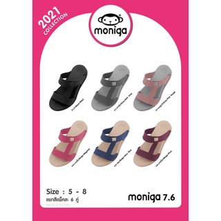 รองเท้าแตะแบบสวม MONOBO รุ่น MONIGA7.6 พื้นหนา นิ่ม เบาสบาย ของแท้แน่นอน