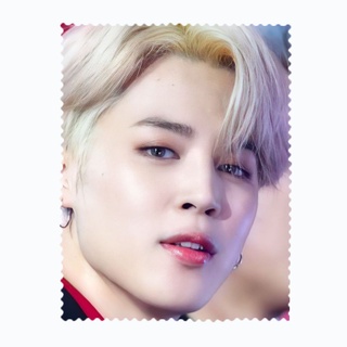 ผ้าเช็ดแว่นตา ผ้าเช็ดแว่น ผ้าเช็ดเลนส์ ผ้าเช็ดจอ จีมิน Park Jimin BTS