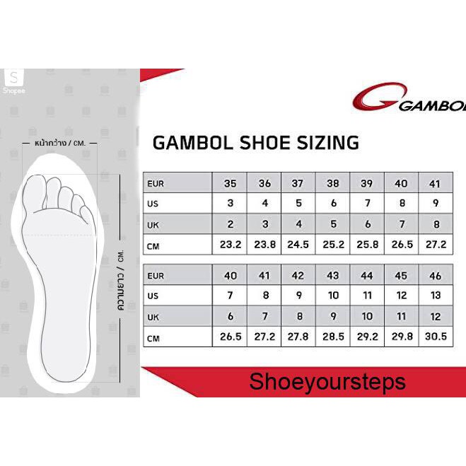 ภาพสินค้าลดอีก 15%  รองเท้าแตะ Gambol GM42152 ของแท้ จากร้าน shoeyoursteps บน Shopee ภาพที่ 2