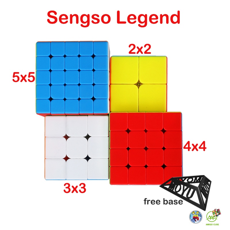 shengshou-legend-ลูกบาศก์ความเร็ว-2x2-3x3-4x4-5x5-ไร้สติกเกอร์-สําหรับผู้เริ่มต้น