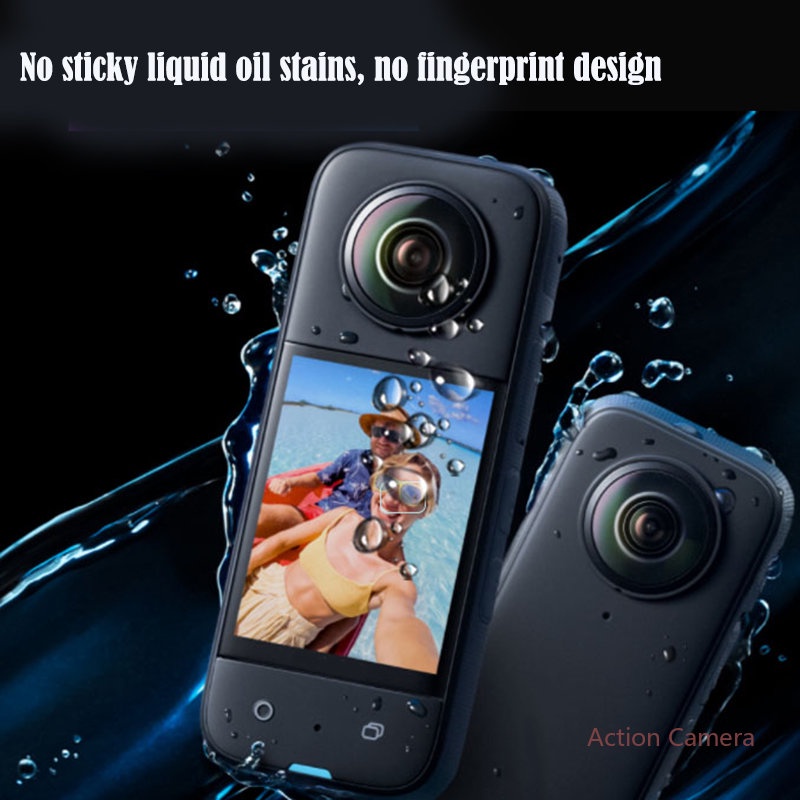 ภาพสินค้าInsta360 X3 Screen Protector ฟิล์มป้องกันหน้าจอ Insta360 X3 ฟิล์มป้องกันหน้าจอ One X3 อุปกรณ์เสริมกล้องพาโนรามา จากร้าน kj007.th บน Shopee ภาพที่ 5
