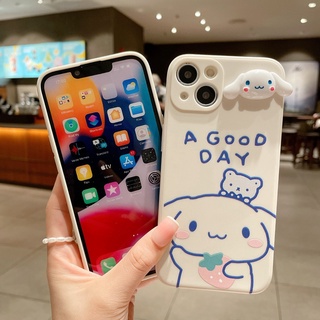 Compatible For Xiaomi 13T 12T 11T 10T Pro Mi 13 12 11 Lite POCO X5 F5 X4 F3 M3 M4 Pro X3 NFC X3 GT POCO F4 Pachacco เคสโทรศัพท์มือถือ ซิลิโคน ลายชินนาม่อนโรลน่ารัก สามมิติ สําหรับ