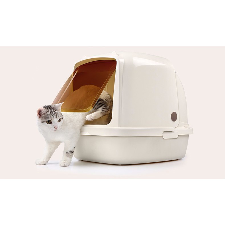 ภาพสินค้าCatidea ห้องน้ำแมวรุ่น Cat Ears มี 2 ขนาด จากร้าน fit1_petmart บน Shopee ภาพที่ 1