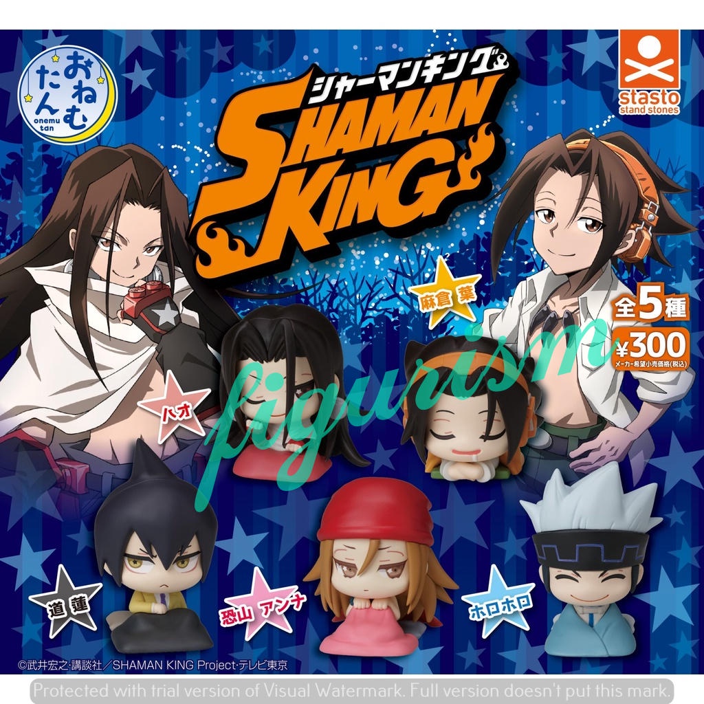 shaman-king-ชาแมนคิง-onemutan-gashapon-กาชาปอง-stasto-ของแท้-ญี่ปุ่น