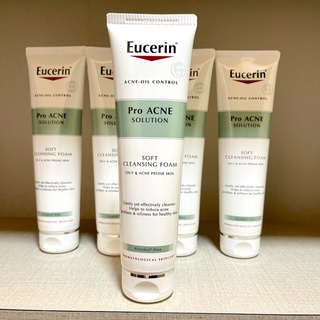 Eucerin Pro Acne Solution Soft Cleansing Foam 150g(โฟมสิว)