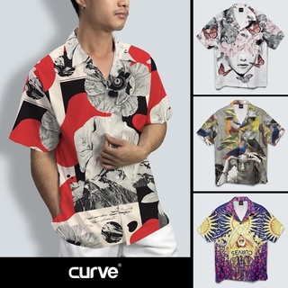 ภาพหน้าปกสินค้าCurve SET24 เสื้อเชิ้ต เสื้อฮาวาย ลายแพทเทริน แฟชั่น ทรงติสๆ สายอาร์ต ใส่สบาย ลายเยอะ มีไซส์เลือกได้ S/M/L/XL/2XL ซึ่งคุณอาจชอบสินค้านี้