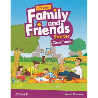 DKTODAY หนังสือแบบเรียน FAMILY &amp; FRIENDS STARTER:CLASS BOOK (2ED) 2019