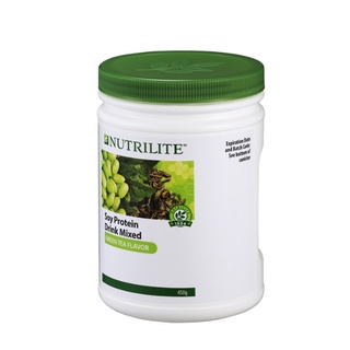 ภาพขนาดย่อของภาพหน้าปกสินค้าAmway Nutrilite Soy Protein Powder Mixed Green Tea 450G (แท้ช็อปมาเลเซีย) ไม่มีซ้อน จากร้าน nutrition4553 บน Shopee