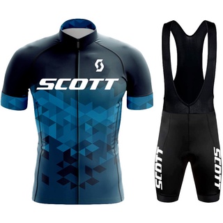 ใหม่ ชุดยูนิฟอร์มปั่นจักรยาน MTB SCOTT Maillot Ropa Ciclismo แฟชั่นฤดูร้อน สําหรับผู้ชาย 2022