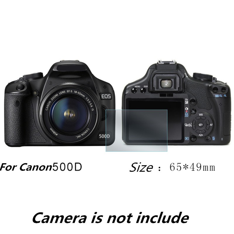 ภาพหน้าปกสินค้ากระจกนิรภัยป้องกันหน้าจอสำหรับ Canon EOS 500D 450D กล้องฟิล์มฟิล์มนิรภัยฟิล์มป้องกัน HD จากร้าน joycezeng.th บน Shopee