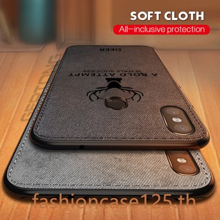 เคสโทรศัพท์มือถือหนัง TPU นิ่ม ผิวด้าน พิมพ์ลายกวาง 3D กันกระแทก สําหรับ Oppo A7 A5S A5 A3s F1s A57 A83 A79 A59