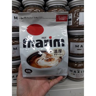 สินค้า AGF Marim Cream Hokkaido milk 420g. ครีมเทียมมาริมชนิดธรรมดา ผลิตจากนมวัวแท้ ฮอกไกโด 420g.