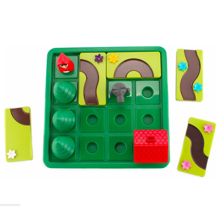 mytopshop-smart-games-little-red-riding-hood-iq-challenge-board-puzzle-toys-logical-thinking-amp-motor-skill-learning-ed