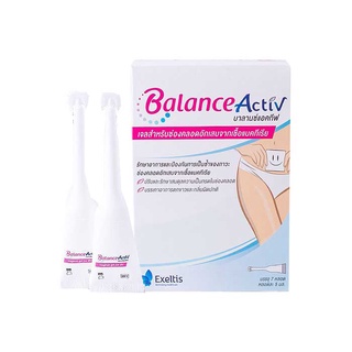 บาลานซ์แอคทีฟ Balance activ vagina gel เจลปรับสมดุล สำหรับผู้หญิง 1 กล่อง มี 7หลอด เจลปรับสมดุลในช่องคลอด