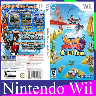 แผ่นเกมส์ Wii Fishing Master World Tour-แผ่นเกมส์ Wii/เกมในตำนาน/เกมสุดมันส์  ราคาพิเศษ
