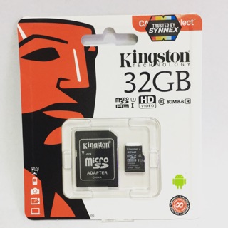 Memory Card Micro SD 32GB Kingston ของแท้รับประกันศูนย์