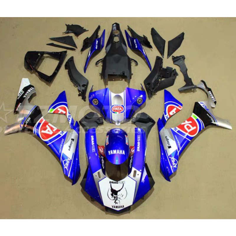 ชุดแฟริ่งรถบิ๊กไบค์ชุดสีรถบิ๊กไบค์ชุดแต่งรุ่น-yamaha-yzf-r1ปี-2015-ถึง-2018จำหน่ายชุดแฟริ่ง-yamaha-r1ชุดแฟริ่งแต่ง