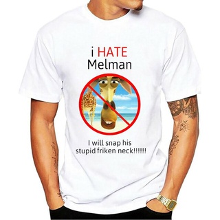 เสื้อแฟชั่นผญ sexy - เกลียดเสื้อยืดMelmanแปลกเฉพาะแปลกประหลาดMemeภาพสาปแช่งชายFanshionTshirtผ้าฝ้าย