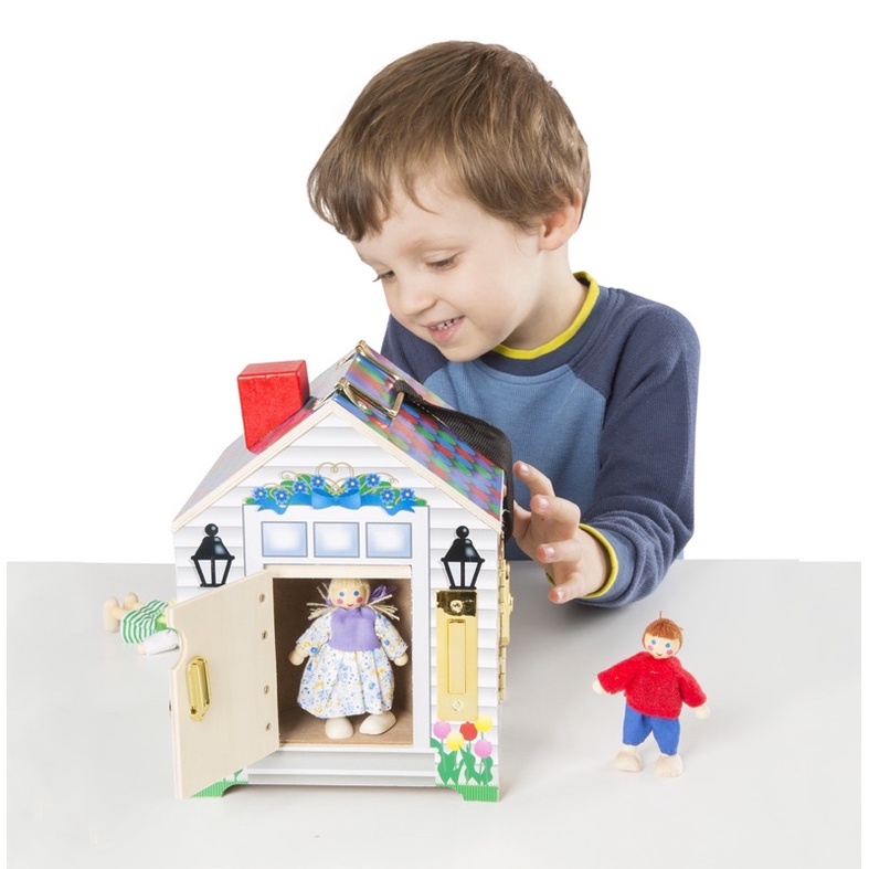 doorbell-house-บ้านตุ๊กตา-ส่งเสริม-การแก้ปัญหา-การเล่นเสริมจินตนาการ