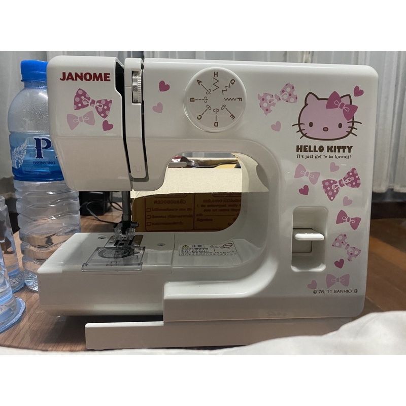 จักรเย็บผ้า JANOME ลายคิตตี้ Shopee Thailand