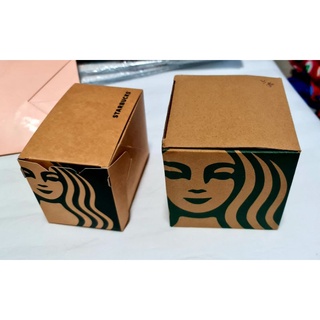 Starbucksกล่องเค้ก 2 กล่อง