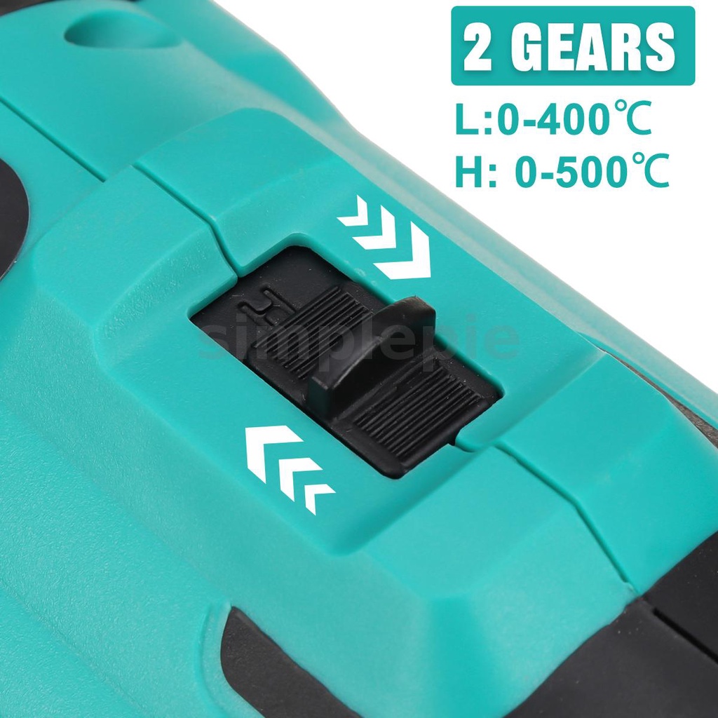 ปืนลมร้อนไฟฟ้า Pvc 1500mAh 200W สําหรับงานเชื่อม | Shopee Thailand