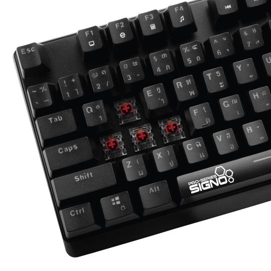 signo-pro-series-kb-718-indigo-tkl-mechanical-gaming-keyboard-optical-switch-คีย์บอร์ดเกมมิ่ง-black