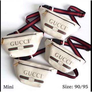 New Gucci Belt Bag Small Print Leather