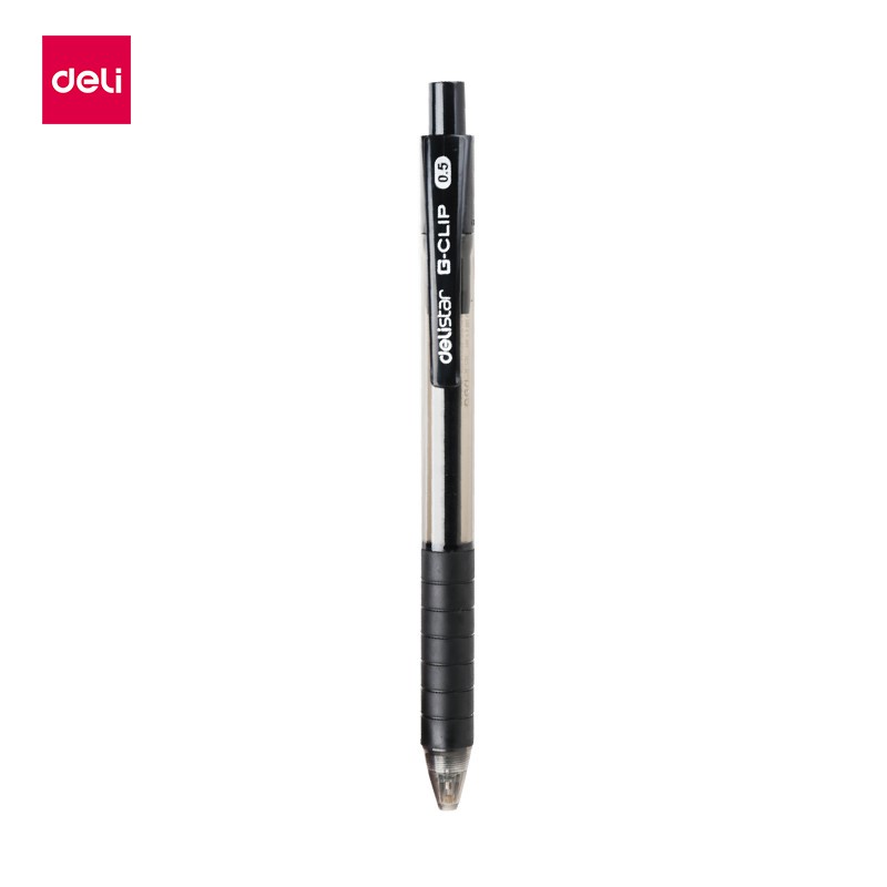 ภาพสินค้าDeli ปากกาเจล ปากกา ปากกาดำ ปากกาแบบปลอก อุปกรณ์การเขียน อุปกรณ์การเขียน สีดำ ขนาด 0.5mm 1ชิ้น Gel Pen Black makoto_mall จากร้าน makoto_mall บน Shopee ภาพที่ 7